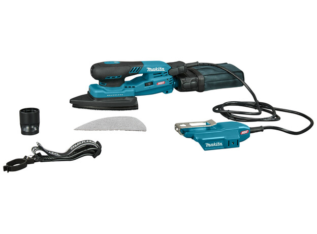 MAKITA XGT 40 V Max 100x150 mm Handpalm Deltaschuurmachine, 2 image