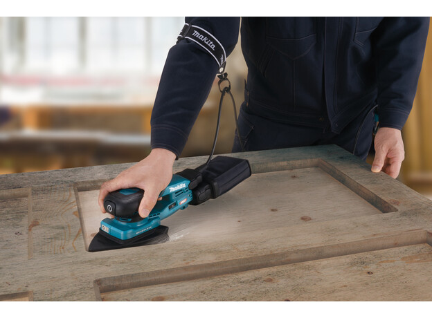 MAKITA XGT 40 V Max 100x150 mm Handpalm Deltaschuurmachine, 4 image