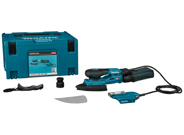 MAKITA XGT 40 V Max 100x150 mm Handpalm Deltaschuurmachine, 3 image