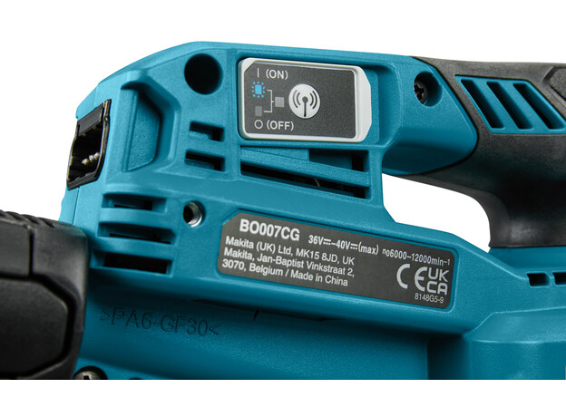 MAKITA XGT 40 V Max 93x185 mm Vlakschuurmachine, 9 image