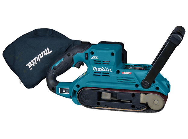 MAKITA XGT 40 V Max Bandschuurmachine 76mm, 3 image