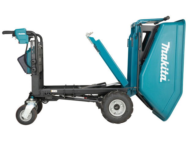 MAKITA LXT 2X18 V Accu Dumper met elektrisch kiepbare bak, 6 image