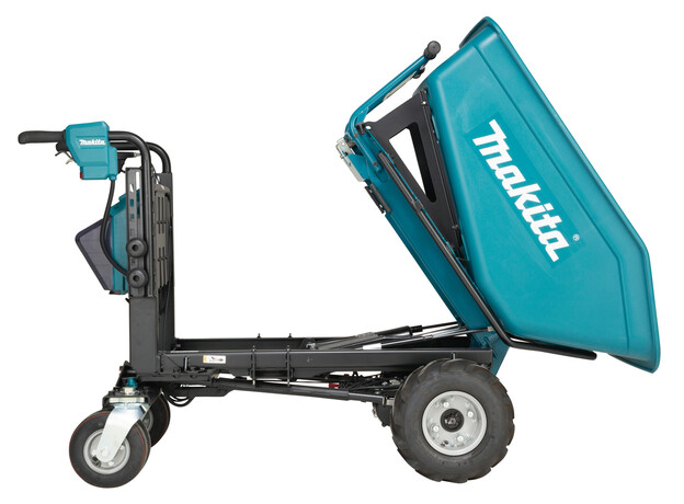 MAKITA LXT 2X18 V Accu Dumper met elektrisch kiepbare bak, 7 image