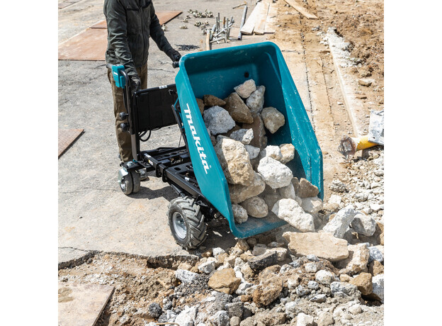 MAKITA LXT 2X18 V Accu Dumper met elektrisch kiepbare bak, 5 image