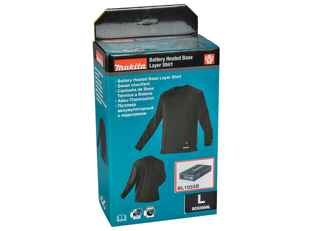 MAKITA Verwarmd ondershirt L, 6 image