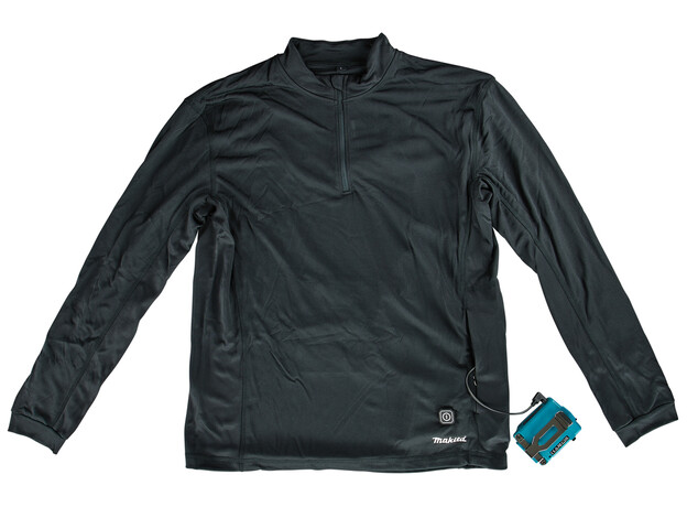 MAKITA Verwarmd ondershirt met rits L, 2 image