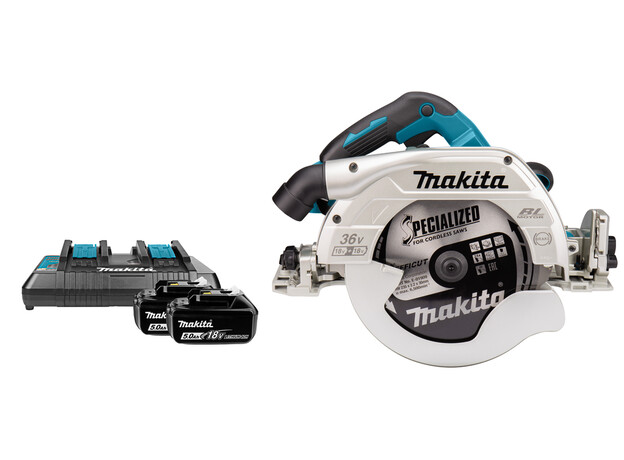 MAKITA 2x18 V Cirkelzaag 235 mm, 9 image