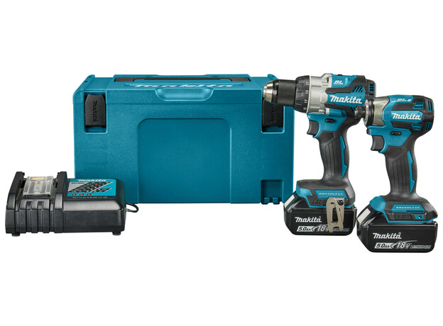 MAKITA LXT 18 V Combiset voor boor- en (slag)schroefklussen, 4 image
