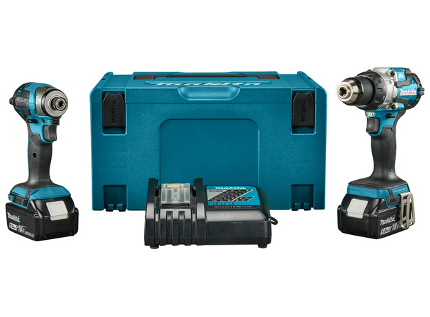MAKITA LXT 18 V Combiset voor boor- en (slag)schroefklussen, 5 image