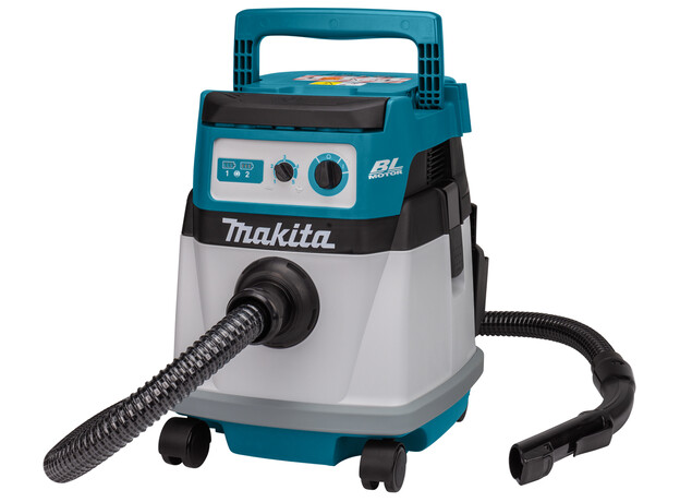 MAKITA 2x18 V Stofzuiger nat en droog, 2 image