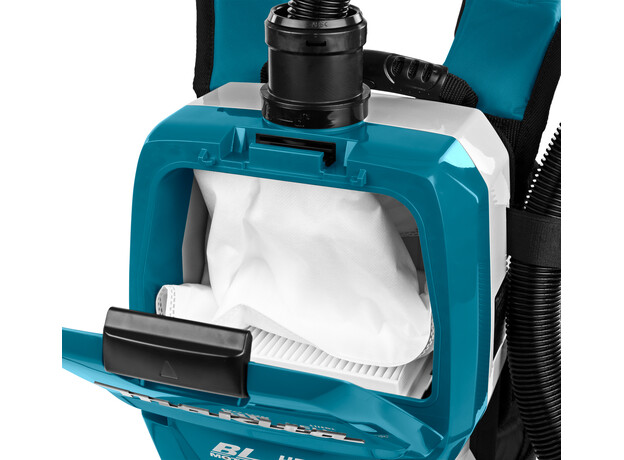 MAKITA 2x18 V Rugstofzuiger voor schoonmaak, 10 image