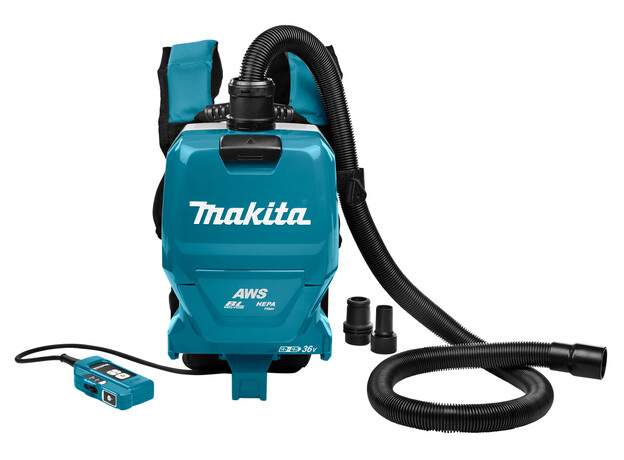 MAKITA 2x18 V Rugstofzuiger, 2 image
