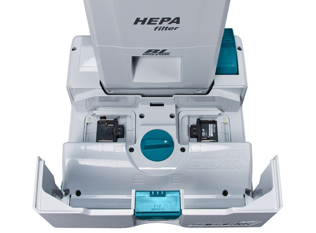 MAKITA 2x18 V Borstelstofzuiger, 6 image