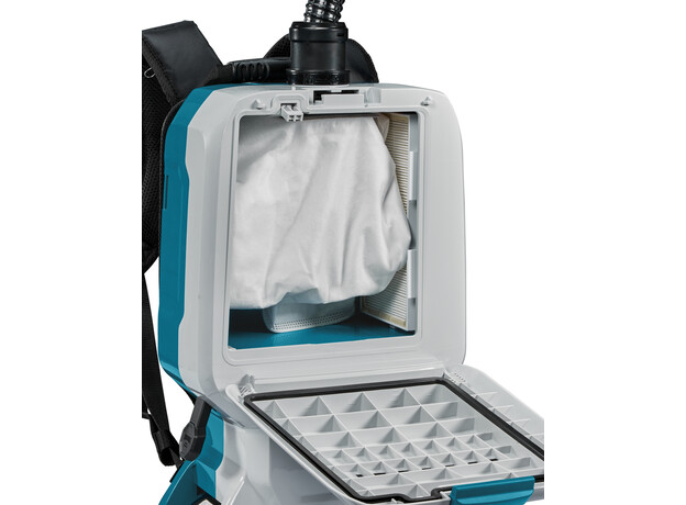 MAKITA 2x18 V Rugstofzuiger voor schoonmaak, 4 image