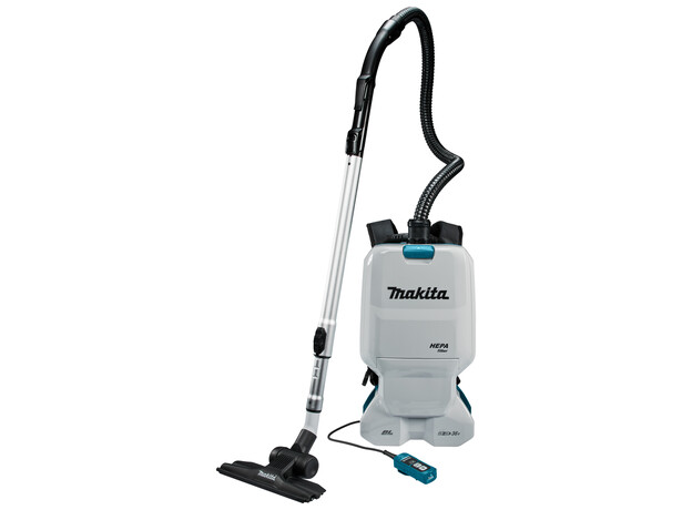 MAKITA 2x18 V Rugstofzuiger voor schoonmaak, 2 image