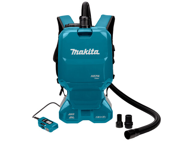 MAKITA 2x18 V Rugstofzuiger, 2 image