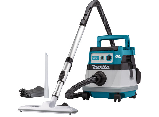 MAKITA 2x18 V Stofzuiger nat en droog, 2 image