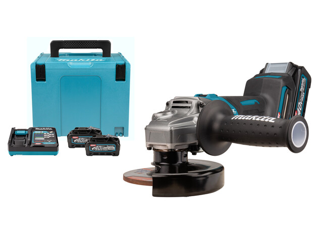 MAKITA 40 V Max Haakse slijper 125 mm, 5 image