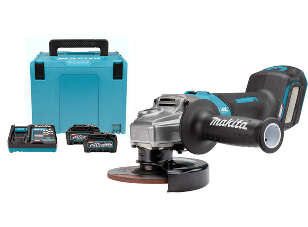 MAKITA 40 V Max Haakse slijper 125 mm, 5 image