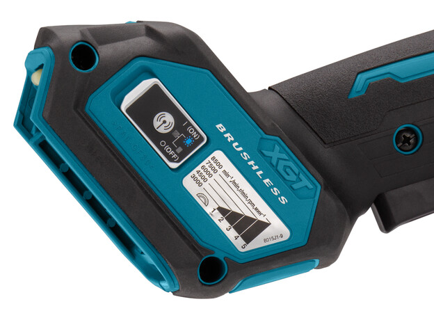 MAKITA 40 V Max Haakse slijper 125 mm, 7 image