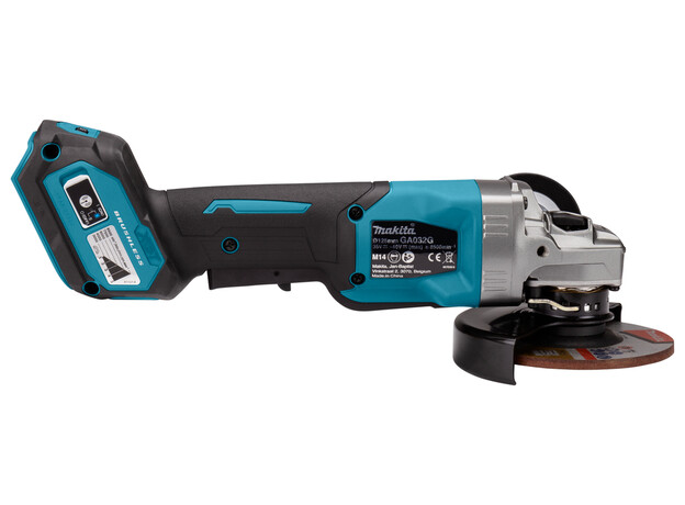 MAKITA 40 V Max Haakse slijper 125 mm, 9 image