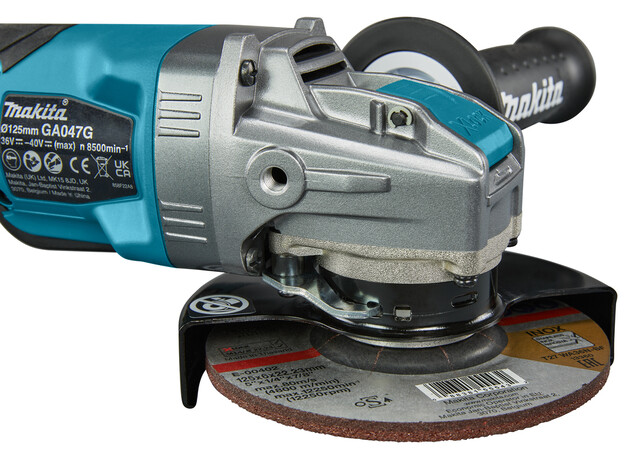 MAKITA 40 V Max Haakse slijper 125 mm X-LOCK, 7 image