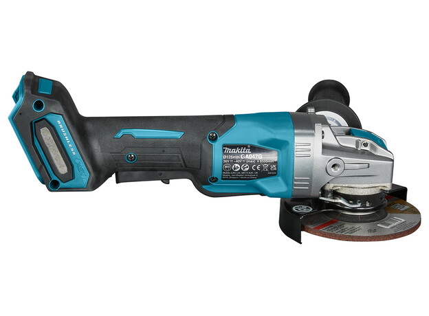 MAKITA 40 V Max Haakse slijper 125 mm X-LOCK, 5 image