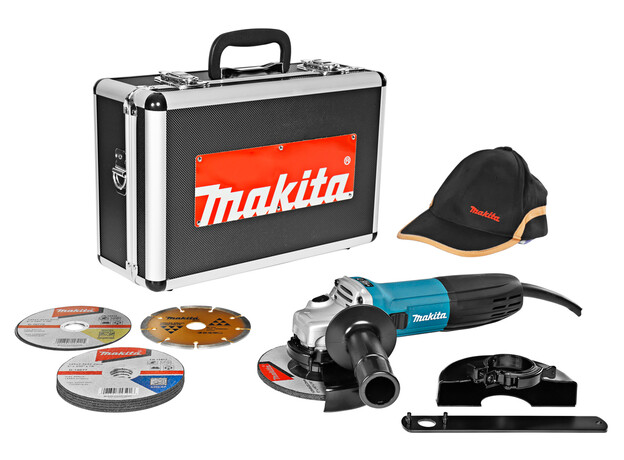 MAKITA 230 V Haakse slijper 125 mm, 2 image