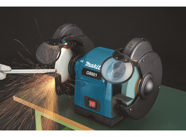 MAKITA 230 V Werkbankslijper 205 mm, 2 image