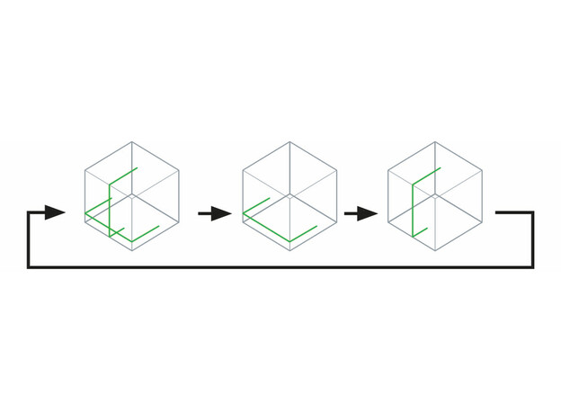 MAKITA Kruislijn laser groen, 8 image