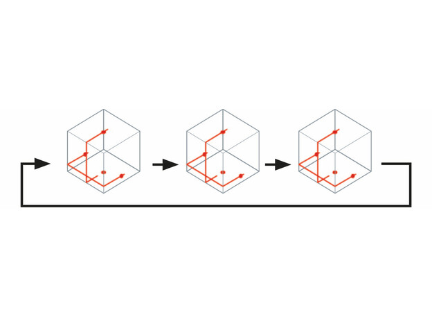 MAKITA Kruislijn / punt laser rood, 10 image
