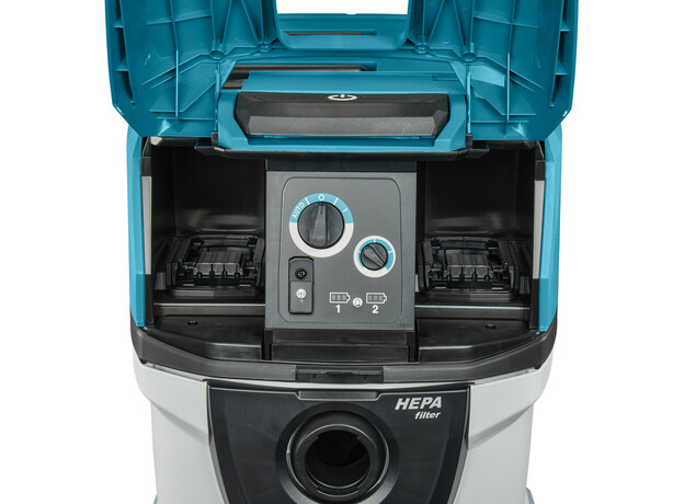 MAKITA XGT 2x40 V Max Stofzuiger nat en droog L-klasse, 8 image