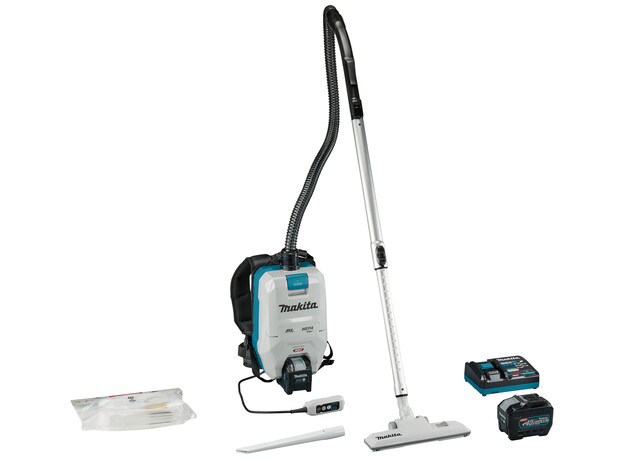 MAKITA XGT 40 V Max Rugstofzuiger voor schoonmaak, 9 image