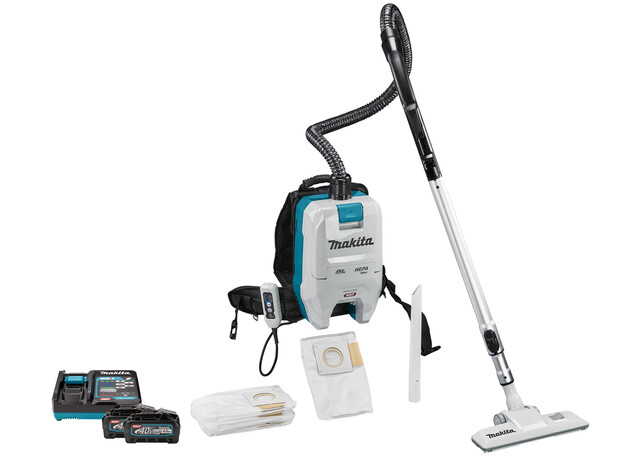 MAKITA XGT 40 V Max Rugstofzuiger voor schoonmaak, 7 image