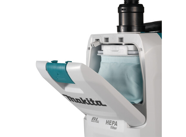 MAKITA XGT 40 V Max Rugstofzuiger voor schoonmaak, 5 image