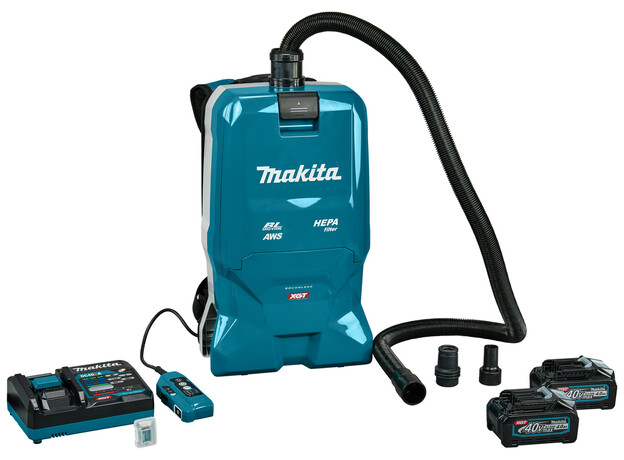 MAKITA XGT 40 V Max Rugstofzuiger, 9 image