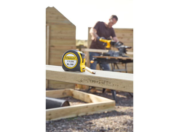 Rolbandmaat Tylon 8M/24' - 25mm, 12 image