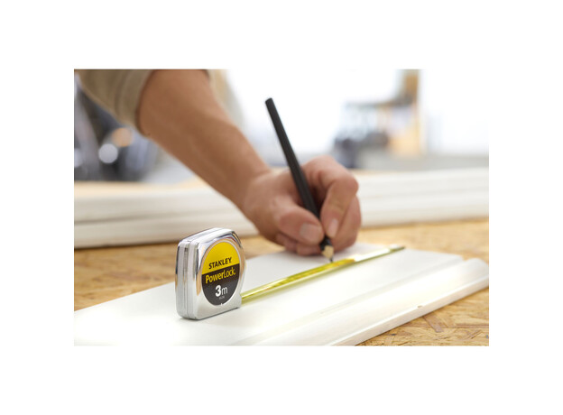 Rolbandmaat Powerlock 3m - 12,7mm metaal, 4 image