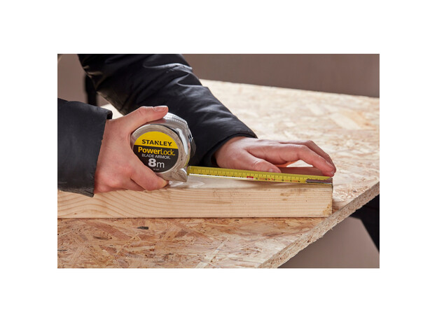 Rolbandmaat Powerlock Blade Armor 8m - 25mm, 2 image