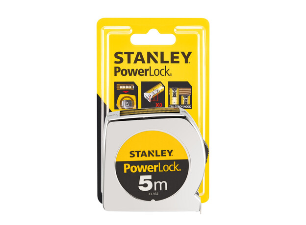 Rolbandmaat Powerlock 5m - 19mm boveninkijkvenster, 6 image