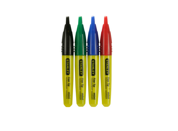 Markeerstift Mini Rood/Groen/Blauw/Zwart (x72), 2 image