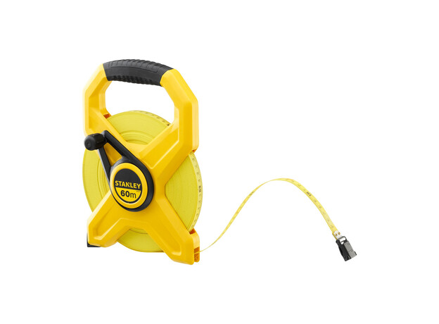 Landmeter Fiberglas 60m - 12,7mm open kast, 3 image