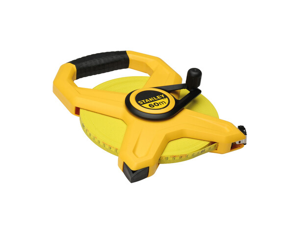 Landmeter Fiberglas 60m - 12,7mm open kast, 4 image