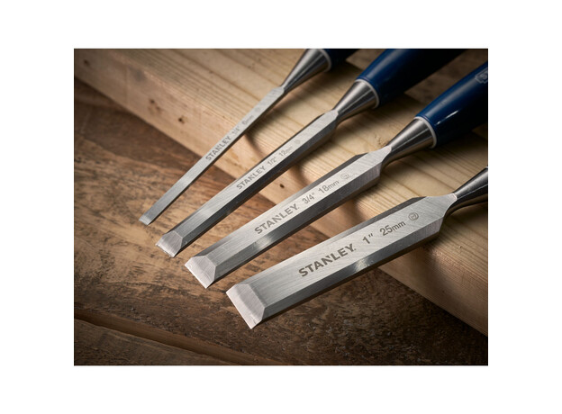 Houtbeitelset 6-delig (6, 12, 18, 25 mm + olie & slijpsteen), 9 image