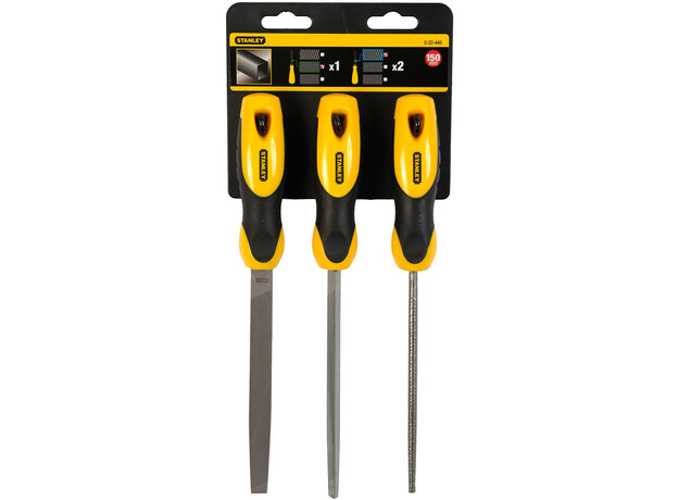 3delige Set Vijlen Bastaard 150mm, 3 image