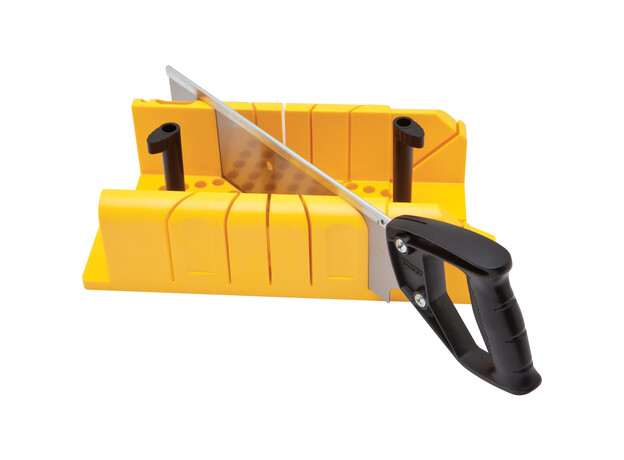 Verstekbak Kunststof  met Kapzaag L300mm/B130mm/H80mm, 2 image