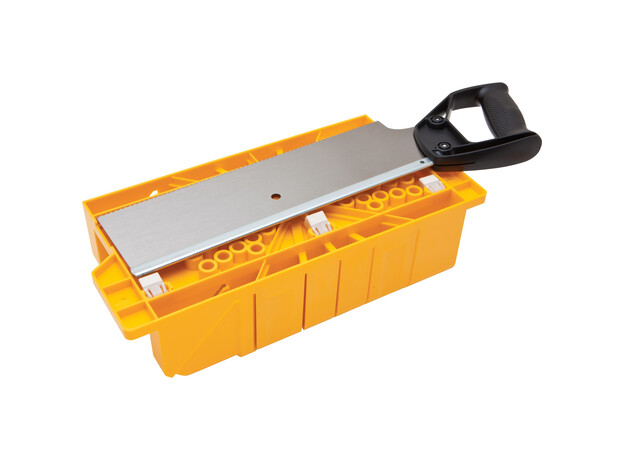 Verstekbak Kunststof  met Kapzaag L300mm/B130mm/H80mm, 3 image