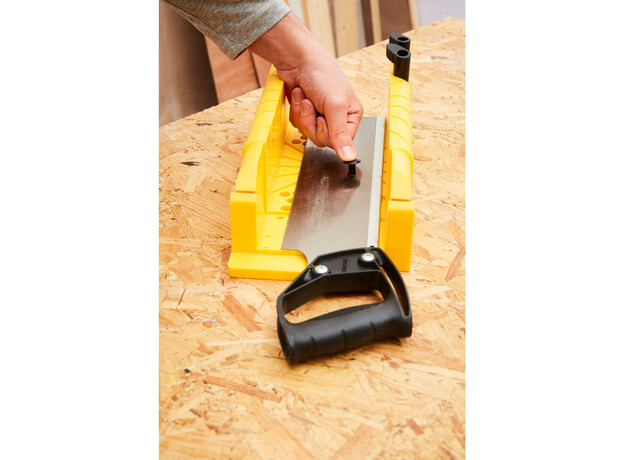 Verstekbak Kunststof  met Kapzaag L300mm/B130mm/H80mm, 10 image