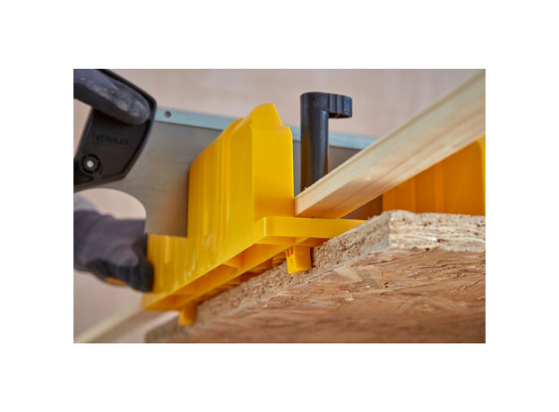 Verstekbak Kunststof  met Kapzaag L300mm/B130mm/H80mm, 17 image