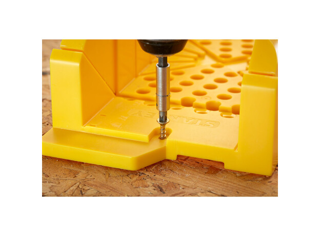 Verstekbak Kunststof  met Kapzaag L300mm/B130mm/H80mm, 18 image